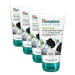 Himalaya Since 1930 Detoks Etkili Arındırıcı Yüz Yıkama Jeli, Aktif Kömür, Yeşil Çay, Parabensiz, Tüm Ciltler, 150 ml (4 paketi)
