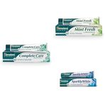 Himalaya Since 1930 Komple Bakım Bitkisel Diş Macunu 75 ml+Himalaya Since 1930 Işıltılı Beyazlık Bitkisel Beyazlatıcı Diş Macunu 75 ml+Himalaya Since 1930 Nane Ferahlığı Bitkisel Diş Macunu 75 ml Diş Macunu