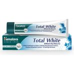 Himalaya Since 1930 Total White Bitkisel Beyazlatıcı Florürsüz Parabensiz Bitkisel Enzim 100 ml 125 gr Diş Macunu