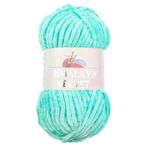 Himalaya Velvet Kadife El Örgü İpi 100 Gr 90035 Turkuaz