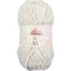 Himalaya Velvet Kadife El Örgü Ipi 100 gr - Açık Bej