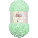 Himalaya Velvet Kadife Fantazi Örgü Ipi - Su Yeşili