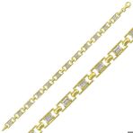 Himarry 925 Ayar Gümüş Gold Baget Şu Yolu Bileklik