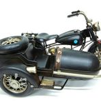 Himarry Dekoratif Metal Motosiklet Sepetli Biblo Dekoratif Hediyelik