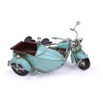 Himarry Dekoratif Metal Motosiklet Sepetli Vintage Dekoratif Hediyelik