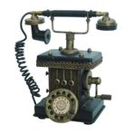 himarry Dekoratif Metal Telefon Kumbaralı Kumbara Biblo Hediyelik