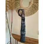 Himarry El emeği vazo 60X15 cm Beyaz