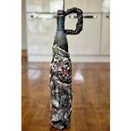 Himarry El Yapımı Polyester Doğaçlama Vazo 56x16cm Şeffaf