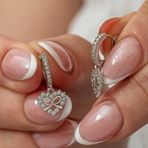 Himarry Gümüş Kalp Kurdele Sallantılı Kadın Küpe