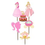Himi Pasta Süsleri Prenses Peri Doğum Günü Pasta Süsleri Kız Erkek Çocuk Maket Pasta Kürdanı Cupcake Kürdan Süsler