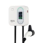 Hims HCDKB-22 22kw Destekli 5m Kablolu Smart Beyaz Elektrikli Araç Şarj İstasyonu