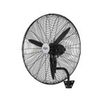 Hims HEF-D650 190W 26 inç Siyah Alüminyum 3 Kanatlı Sanayi Tipi Duvar Vantilatörü
