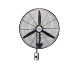 Hims HEF-DA650 190 W 65 cm Siyah Anahtarlı Duvar Tipi Vantilatör