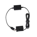 Hincore DR-E10 DC bağlayıcı, ACK-E10 USB enerji kurulum seti, alternatif akım adaptörü yedeği, LP-E10 Dummy-Pil, Canon EOS Rebel T3, T5, T6, EOS 1100D, 1200D, 1300D, Kuss X80 kameralar DSLR kamera için