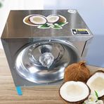 Hindistan Cevizi Rendesi Kazıyıcı Parçalayıcı, 300W Ticari Elektrikli Hindistan Cevizi Rendesi 50-60 Adet/saat, Hindistan Cevizi İşleme Mağazası, Fırın, Restoran, Tatlı Dükkanı İçin Hindistan