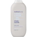 Hindistan Cevizi ve Pirinç Sütü ile Zenginleştirilmiş Method Simply Nourish Vücut Şampuanı 532ml