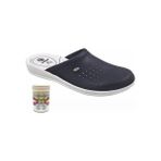 Hintohu Gzr Anatomik Sabo Erkek Terlik + 50ML Topuk Çatlağı ve Nasır Giderici Onarıcı Ayak Kremi - Lacivert