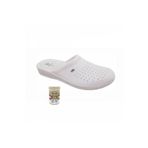 HİNTOHU Gzr Anatomik Sabo Erkek Terlik Beyaz + 50ml Topuk Çatlağı Ve Nasır Giderici Onarıcı Ayak Kremi