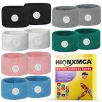 HIONXMGA Hareket Hastalığı Bantları/Mide bulantısı için Acupressure Bulantı Bilekliği, Sabah Hastalığının Doğal Rahatlaması için Deniz Hastalığı Bileklikleri, Baş dönmesi, Hareket Hastalığı (Araba, Deniz, Uçan