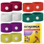 HIONXMGA Hareket Hastalığı Bantları/Mide bulantısı için Acupressure Bulantı Bilekliği, Sabah Hastalığının Doğal Rahatlaması için Deniz Hastalığı Bileklikleri, Baş dönmesi, Hareket Hastalığı (Araba,