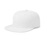 Hip Hop Snapback Cap Modern Beyaz Şapka Logosuz Kadın/Erkek