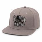 Hip Hop Snapback Cap Unisex Erkek Kadın HipHop Şapka (Gri)