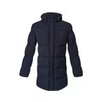 Hipatu Suvari Slim Fit Kapsonlu Lacivert Uzun Dolum Mont