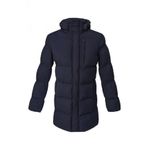 Hipatu Suvari Slim Fit Kapsonlu Lacivert Uzun Dolum Mont