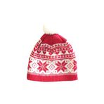 Hiper AJS-029 Kırmızı Kalpli Desenli Çocuk Kışlık Bere