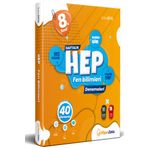 Hiper Zeka LGS 8. Sınıf Haftalık HEP Fen Bilimleri 40 Deneme