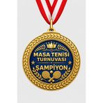 HiperAD Reklam MASA TENİSİ TURNUVASI BİRİNCİLİK MADALYASI Metal | Ödül Madalyası BİRİNCİLİK Yarışma Okul Spor Tören MASA TENİSİ