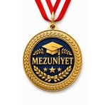 HiperAD Reklam MEZUNİYET MADALYASI Metal | Ödül Madalyası MEZUNİYET OKUL MEZUNİYET ÖDÜLÜ MEZUN OLDUM