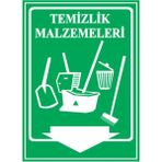 HiperAD Reklam Temizlik Malzemeleri Dekota Baskı – 3 mm Forex Uyarı Tabelası 25 cm × 35CM