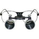 Hiperlupa St435 İnce Çerçeve Cerrahi Loupes Büyüteç Gözlük 3.5x420 Değişken Pupil Mesafeli Metal Çerçeve