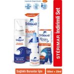 Hipertonik Burun Spreyi 100ML+STERIMAR Stop&protect Burun Spreyi 20ML