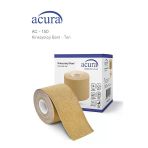 Hipoalerjenik Yüz Ve Vücut Uyumlu Kinesyo Tape Ağrı Bandı - 5M X 5Cm (Ac-150) Ten Rengi