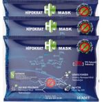 Hipokrat Mask Hipokrat 4+4=8 Katlı Cerrahi Maske 10X3 Paket Gümüş Ion & Biopolimer Katmanlı Virüs Öldürücü