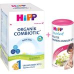 Hipp 1 Organik Combiotic Bebek Sütü 800 Gr+Hipp Natal Emziren Anne Çayı 200 gr - Hediyesiz