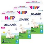 Hipp 2 Organik 3x400 gr Keçi Sütü Bazlı Devam Sütü
