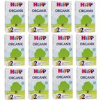 Hipp 2 Organik 6+ Ay 12x300 gr Çoklu Paket Bebek Devam Sütü