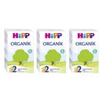 Hipp 2 Organik 6+ Ay 3x300 gr Çoklu Paket Bebek Devam Sütü