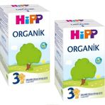 Hipp 3 2x600 gr Organik Devam Sütü