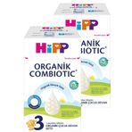 Hipp 3 Combiotic Organik 600x2 gr Devam Sütü