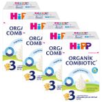 Hipp 3 Organic Combiotic Toz Devam Sütü 600 gr x 4 12-24 Ay İçin Organik Bebek Maması