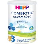 HiPP 3 Organik Combiotic Biberon Maması 350 gr – 10 Ay+ Bebekler için Sütlü, Prebiyotik ve Probiyotik Formül