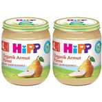 Hipp 4+ Ay 125 gr Organik Armut Püresi Kavanoz Maması