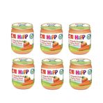 Hipp 4+ Ay 6x125 gr Organik Elmalı Havuç Püresi Kavanoz Maması