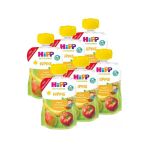 Hipp 6x100 gr Organik Muzlu Elmalı Armut Püresi
