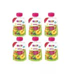 Hipp 6x100 gr Organik Orman Meyveli Şeftalili Elma Püresi