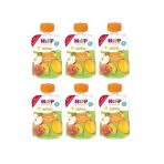 Hipp 6x100 gr Organik Şeftalili Mangolu Elma Püresi